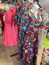 Load image into Gallery viewer, Retro Floral Print Dress
