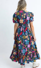 Load image into Gallery viewer, Retro Floral Print Dress

