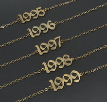 Load image into Gallery viewer, Year Anklets
