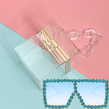 Load image into Gallery viewer, EYE WEAR &amp; BOX CLUTCH SET
