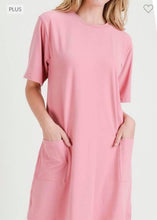 Load image into Gallery viewer, Plus Size Pocket Dress

