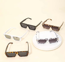 Load image into Gallery viewer, Rectangle Acetate Fashion Sunglasses
