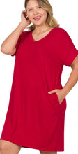 Load image into Gallery viewer, Plus Size Pocket Dress
