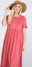 Load image into Gallery viewer, Butter Soft Solid Dress w| Pockets
