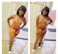 Load image into Gallery viewer, TIE DYE ONE PIECE JUMPSUIT
