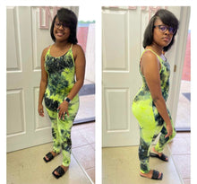Load image into Gallery viewer, TIE DYE ONE PIECE JUMPSUIT
